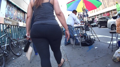 curvesandgirls: LATIN MAMI WITH A PHAT ASS SHOWING VPL AND A FLAT TUMMYSHE SEXY AS FUCK. &ldquo