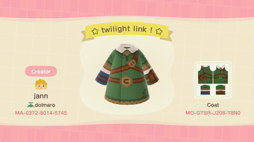 &gt; , !Twilight Princess’s tunic + green hat that matches in my designer profile!