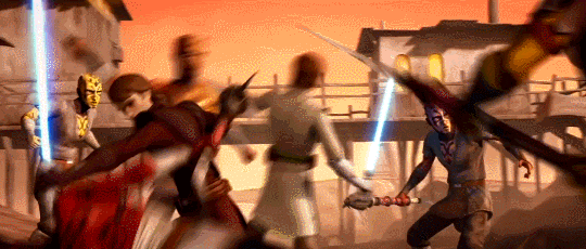 gffa:STAR WARS: THE CLONE WARS:   Anakin and Obi-Wan would never fight each other.   They couldn’t. 