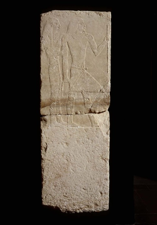 Limestone doorjamb fragments from the tomb of Menu (Tomb G 2423, Giza)Egyptian, Old Kingdom, Late 5t