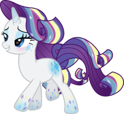 dragonbait-ep:  Rainbow Power Rarity by TheShadowStone