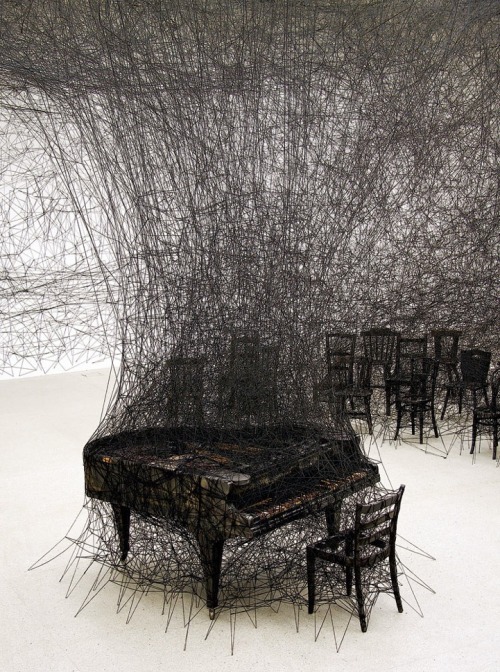 Porn photo ongoingtransformation:  Chiharu Shiota (Japanese