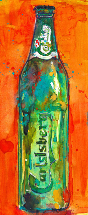 bestof-society6:    ART PRINTS BY DORRIE RIFKIN WATERCOLORS  Carlsberg Beer Bud Light Foster’s Beer - Australian Stella Artois Beer Corona Beer Heineken Beer, Happy Friday Red Stripe Jamaican Style Lager Beer Miller Lite Beck’s Beer Lone