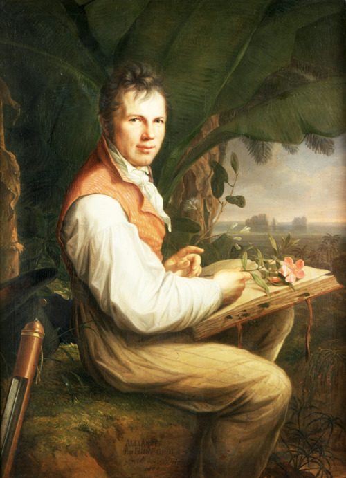 design-is-fine: Alexander von Humboldt, Three of the nine american diaries, 1799-1804. Sketch of th