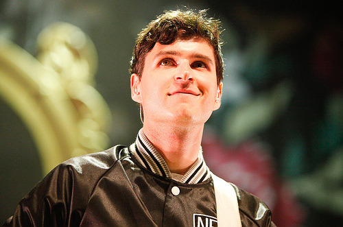 teamvampireweekend:Ezra Koenig at Virgin Mobile FreeFest 2013 in Maryland (photos via Live Rock Jour