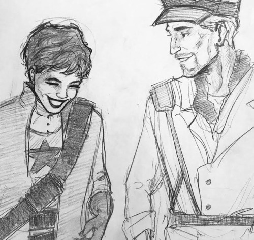 a collection of maccready and sole survivor elenora sketches that I’ve had on my phone forever