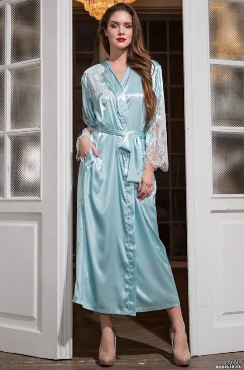 satin nightgown