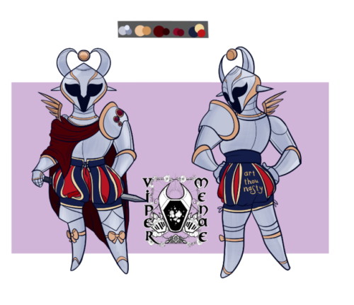 Little Knight adopt inspired by the best pants I came across. He’s 30 USD, DM to claim!