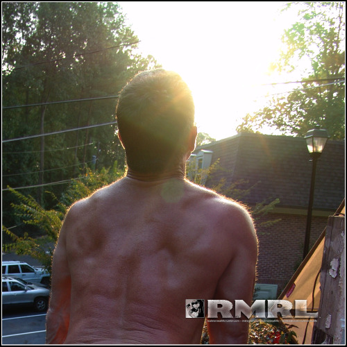 realmenreallife:  Many years ago, I photographed Gerry as the sunset light shone on him so beautifully. 🌞✨