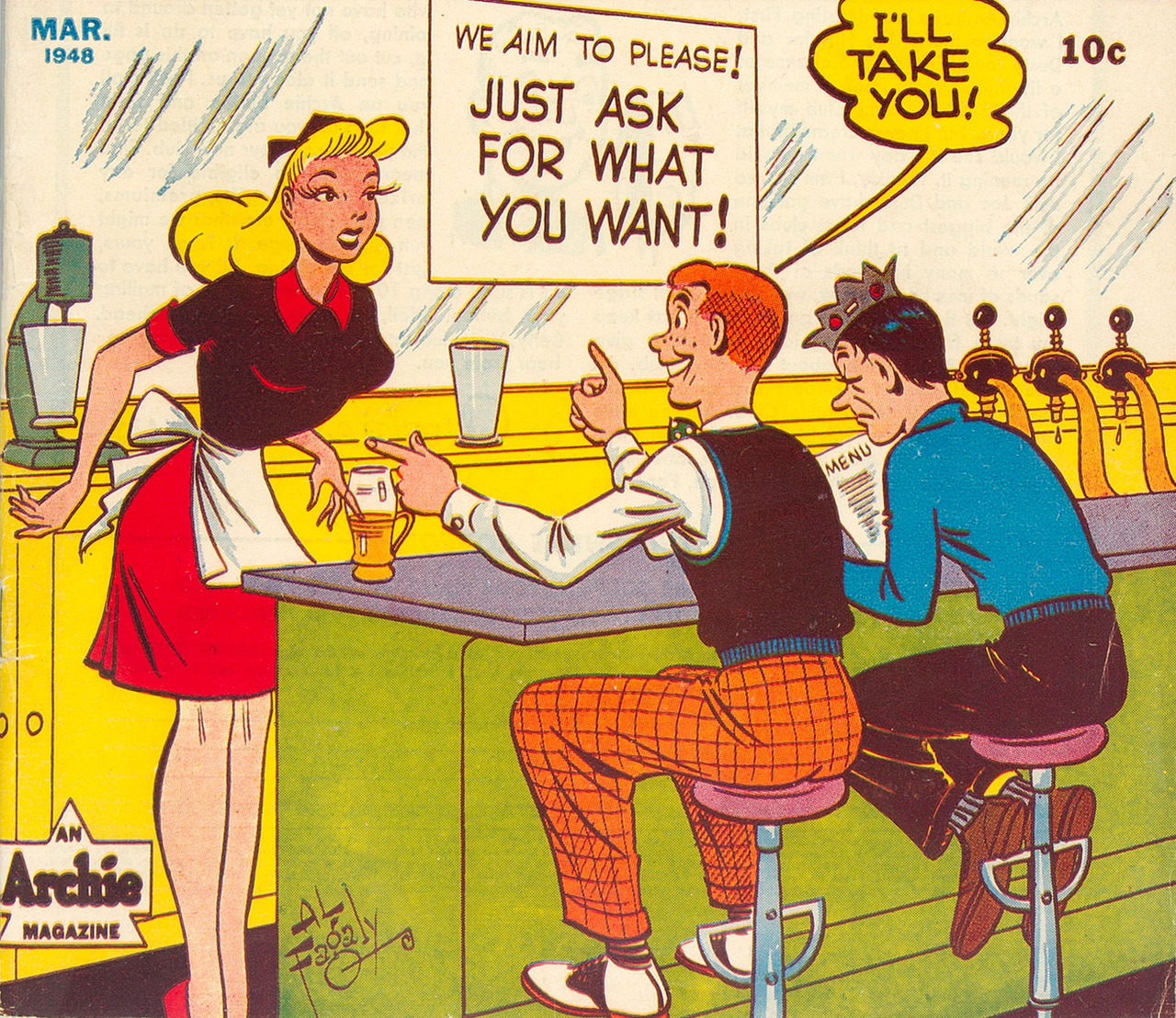 The Best Comic Book Panels Archie And Jughead In Pep Comics