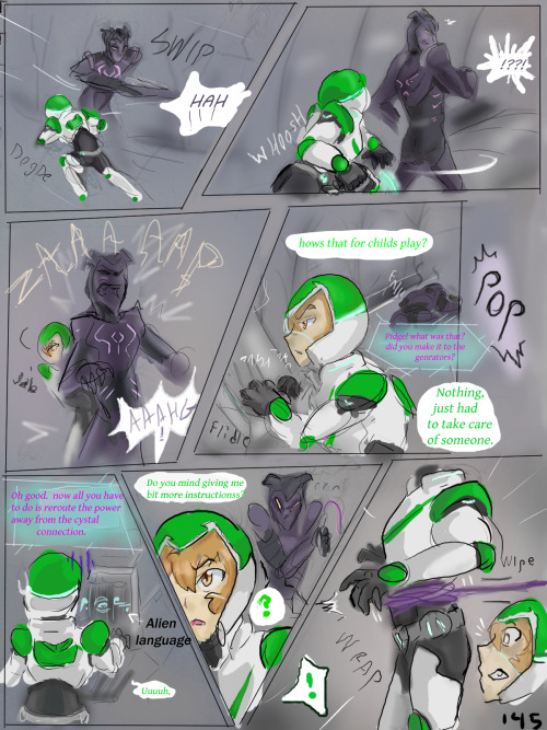 ‘I’m the Green Paladin, and I’m here to hack a$$ and …. that’s about it’ *ZAP* PG144&145~