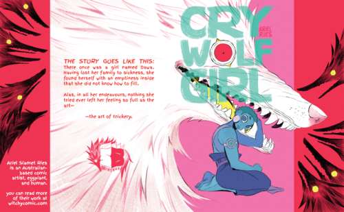 arielries:My new book Cry Wolf Girl is out as a part of ShortBox #11!! It’s 48 pages long and really