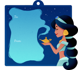 disneystyle:  Take Your Gift Wrapping to the Next Level With These Disney Princess Gift Tags | Disney Style 