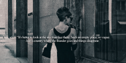 hollergolightle:  Breakfast at Tiffany’s movie stills + quotes from the book that should have been in the movie 