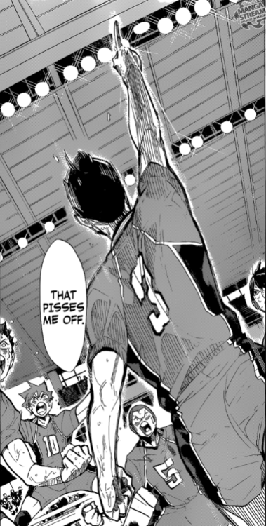 Haikyuu is Madness — This is the first time we see Asahi in action,...