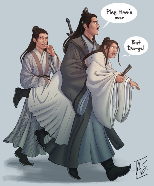 I&rsquo;m sure Nie Mingjue just picks up Huaisang like a sack of potatoes whenever he&rsquo;