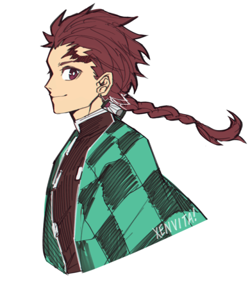 kimetsu-gakuen: xenvitaa: Bunch of doodles from Twitter. i never knew i needed a pic of giyuu saying