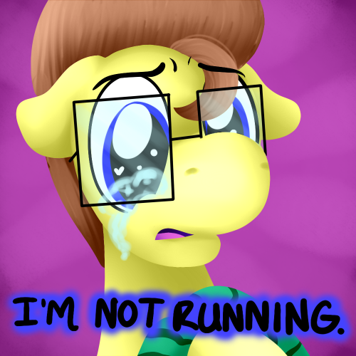 asklovelylaughter:  I’m running and you can’t stop me.  What Lovely no! D=