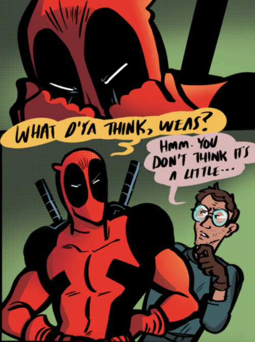 Ask Wade Wilson and Peter Parker!