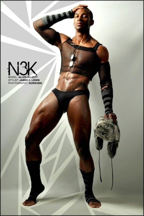  fitness model: Allen Elliott | stylist & photog: James C. Lewiswwww.noire3000studios.com | Atlanta,GA  