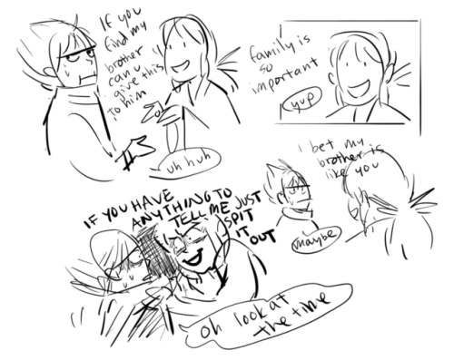 recent yyh doodles featuring excerpts from hiei’s tragic backstory