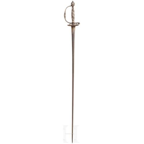 Silver mounted French smallsword, circa 1780from Hermann Historica