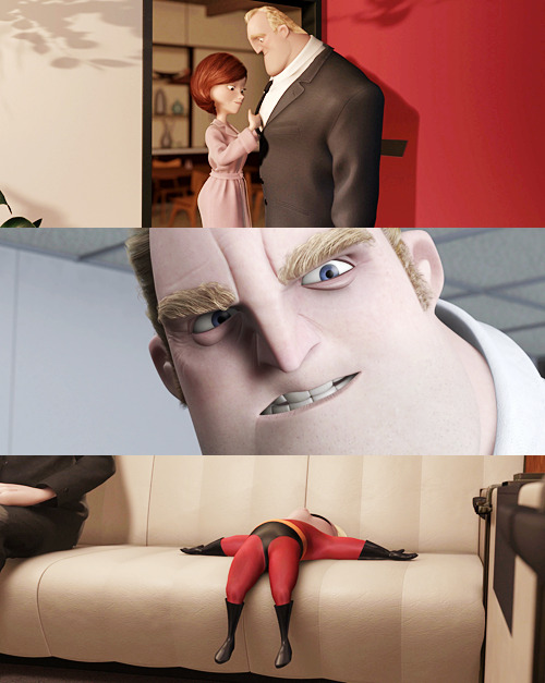 suchasadaffair: Who wants the pressure of being super all the time? The Incredibles (Brad Bird, 2004