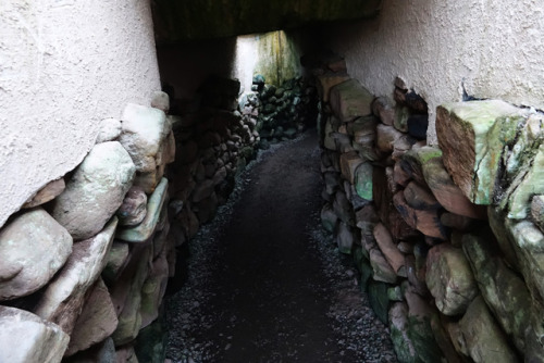 Castlelaw Iron Age Earth House and Hill Fort, Edinburgh, Scotland 11.11.17. This 1st or 2nd cen