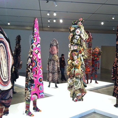 instagram:   Nick Cave’s Soundsuits at the Boston ICA To see more photos and videos of Nick Cave’s colorful creations, explore the Institute of Contemporary Art location page. Chicago-based artist Nick Cave constructs his signature “Soundsuits”—vivid,