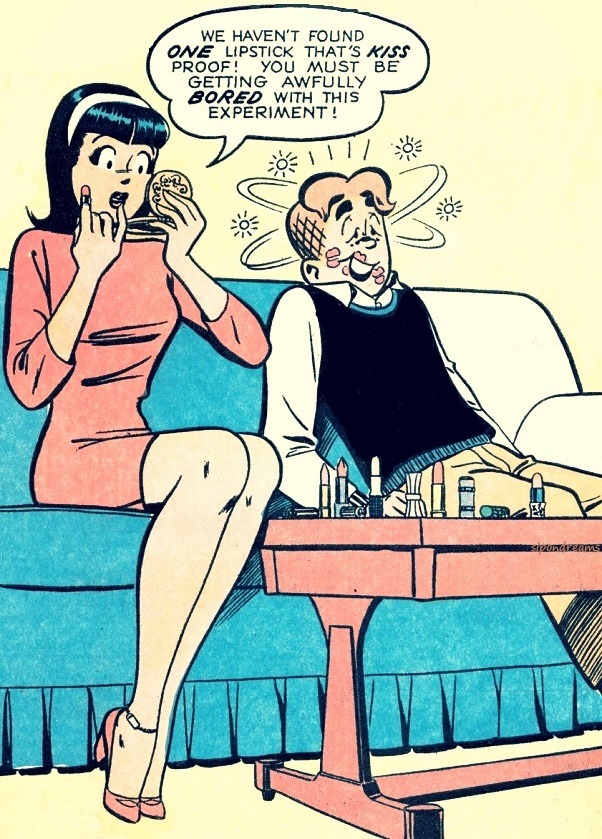 sipondreams:  “Kiss Proof” ( Feb.1970. Archie Giant Series Magazine, Issue #171.)