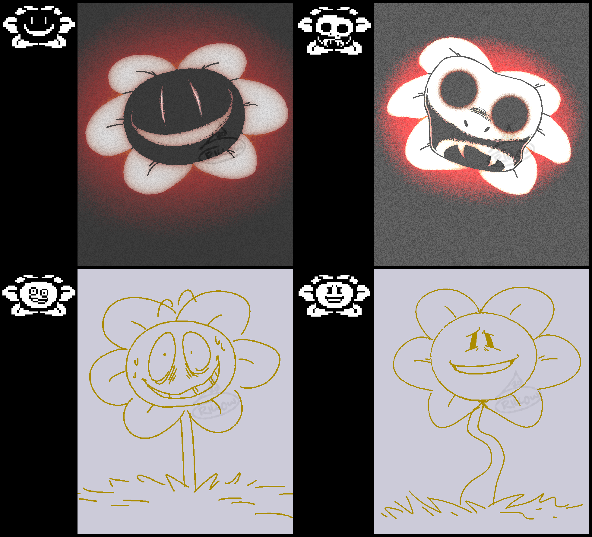 Undertale Flowey Fan Art Explore Tumblr Posts And Blogs Tumgir