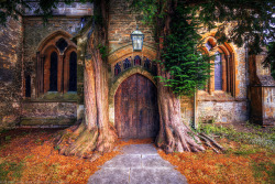 outdoormagic:  The Church Door at Stow on the Wold, Cotswolds, England (G) by Fragga on Flickr. 