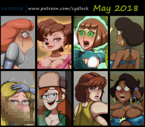 thecydlock:  - May 2018(all FREE packs 2016 - 2018)PatreonGumroad PixivHentai-FDeviantartTwitter