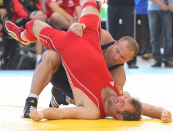 wrestlersandsinglets:  Follow me for Hot Wrestlers in Sexy Singlets =)