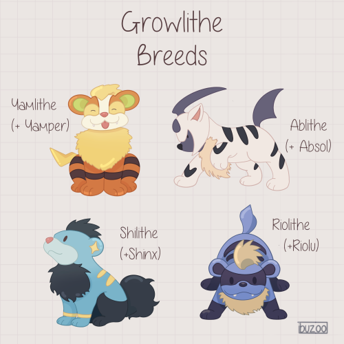 Look at those pups! Growlithe has always been my favourite Pokémon. I even looked up in which editio