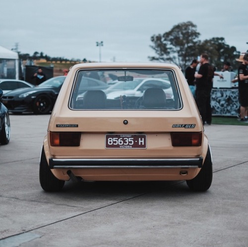 Super clean VW Golf mk1 at WTAC.