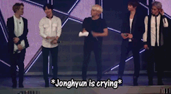 letstalkaboutjinki:  When Tae ships Jongyu… Jongyu pls part 2. part 1,3,4 cr. Lovely Onew