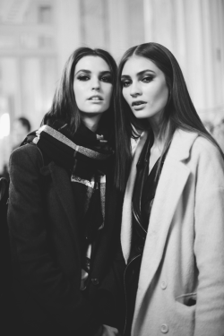 amy-ambrosio:  Manon Leloup and Marine Deleeuw