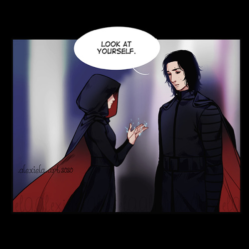 alexiela:Dark Reylo <3 If we’re seperated for choosing the light side, why don’t we f