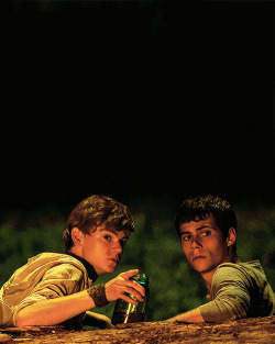 wickedisgood:  Thomas and Newt in The Maze Runner x  