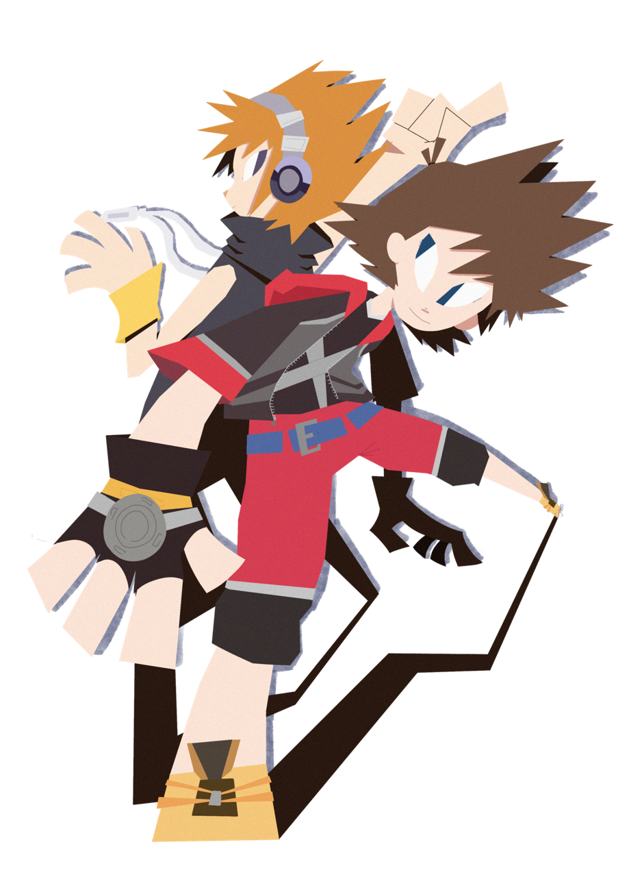 snoopysnoo:  The silly boys (Slight repost and edit of an older drawing)(Press the