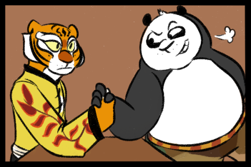 mu-laohu:  Tigers: 3 | Pandas: 1,000 (for cuteness)Idea from that one Steven universe comic here.