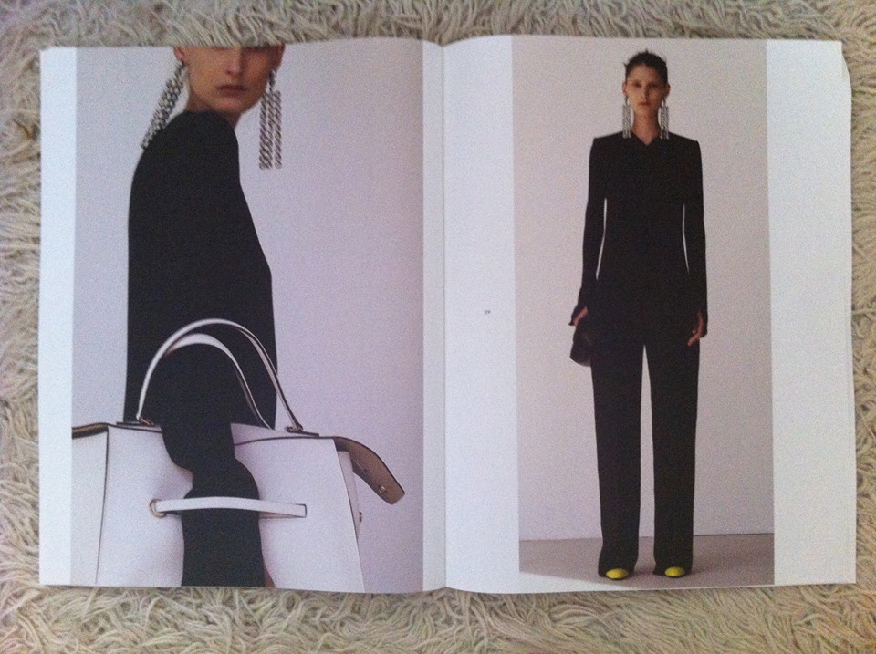 cotonblanc:   Marie Piovesan and Harleth Kuusik for Céline Spring 2015 