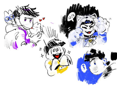 heres my twitter dump matsu style i got RLY in to osomatsu, boys