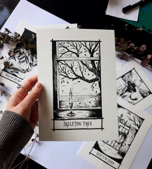 Prints!!! These Nick Cave illustrations are now available in my shop! thelovelycreature