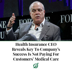theonion:HARTFORD, CT—During a panel presentation about his company’s recent 76 percent quarterly profit spike, Aetna CEO Mark Bertolini disclosed Monday that the key to increasing earnings in an era of ballooning costs continues to hinge on not paying
