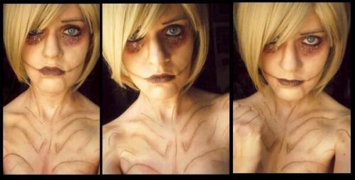 【進撃の巨人】女形の巨人・・・めっちゃリアル！ @cosplaytter