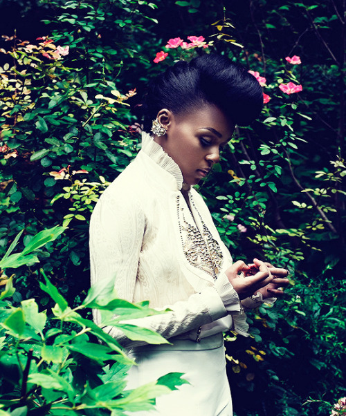 havingbeenbreathedout: andy-sambergs: Janelle Monáe photographed by Glenford Nuñez for