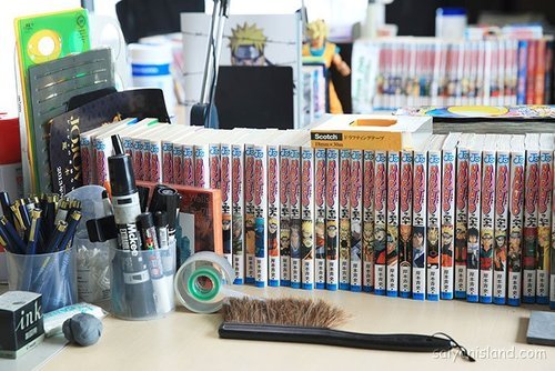 Kishimoto's Work Place