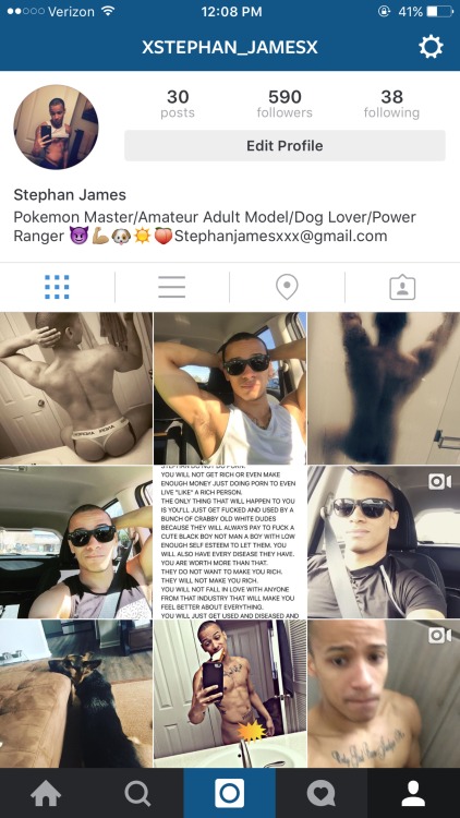 stephanjamesxxx:  Follow me!!!! It’s a lot easier for me to interact there and on Twitter!!